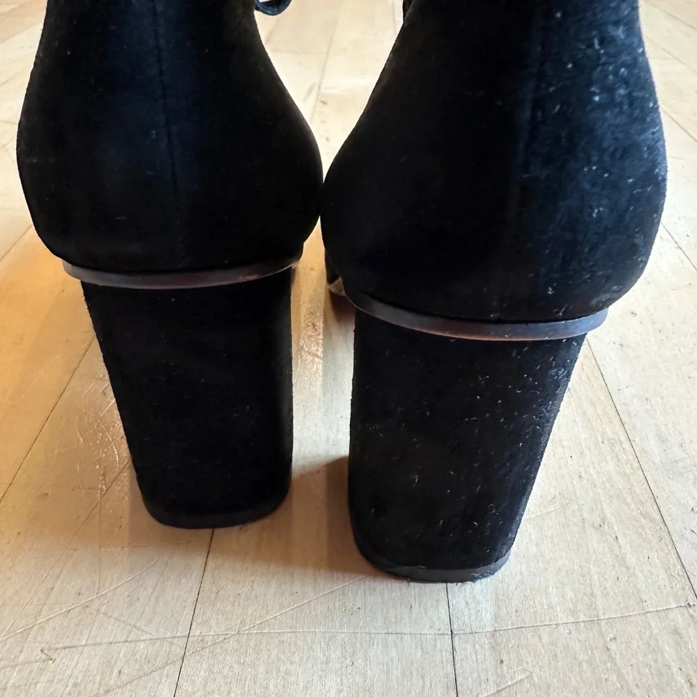 Coach Priscilla Lux Suede Lace Up sandal, 6.5 GD1156 - Picture 6 of 7